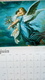 Delcampe - GRAND CALENDRIER1998 - LES ANGES ( Tableau Art Peinture ) - USA 30cmx28cm - SUR PAPIER RECYCLABLE - Big : 1991-00