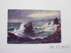 Cornish Coast.(Rough See Of Newquay. - Bedruthan Steps.) ( 2 Cards ) - Newquay