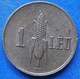 ROMANIA - 1 Leu 1939 KM# 56 Carol II (1930-1940) - Edelweiss Coins - Roumanie