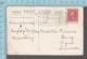 CPA - Christmas Greeting, Gold Print, Cover Porkville Conn. 1918 On A USA Stamp - Autres & Non Classés