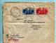 NO PAYPAL ** Yvert N°436/437 On Letter, From MESSINA 12/05/1941 To Brussels - Italian And German Censor - Autres & Non Classés