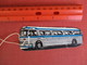 Small Bus Cut Out  Greyhound Lines  Has Crease   Ref 3089 - Advertising