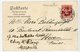 PALESTINE CP 1906 JERUSALEM DEUTSCHE POST BUREAU ALLEMAND FRAPPE SUPERBE - Palestine