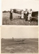 Lot De 4 Photographies Du Zlin Z-XII F-AQIJ, Baptême De L'air Lors Du Pèlerinage De L'aviation à Lourdes (65), 1938 - Aviation