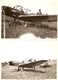 Lot De 4 Photographies Du Zlin Z-XII F-AQIJ, Baptême De L'air Lors Du Pèlerinage De L'aviation à Lourdes (65), 1938 - Aviation