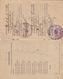 1923 CHILE ANTOFAGASTA FAMILY STATUS CIVIL DOCUMENT W FINGERPRINT , 50 CENTAVOS REVENUE STAMP - Chile