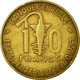 Monnaie, West African States, 10 Francs, 1964, TTB, Aluminum-Bronze, KM:1 - Côte-d'Ivoire
