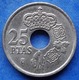 SPAIN - 25 Pesetas 2000 KM# 1013 - Edelweiss Coins - Autres & Non Classés