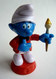 FIGURINE BOUCHON DE TUBE DE BONBON FIZZY à Partir De 2006 SCHTROUMPF PEINTRE - Smurfs