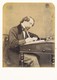 Postcard Charles Dickens By Herbert Watkins Albumen Print Now Printed [ National Portrait Gallery ] My Ref  B23242 - Other & Unclassified