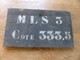 Plaque Signalisation Cote 333.3 Mls 3 - 1914-18