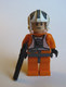 FIGURINE LEGO STAR WARS REBEL PILOT ZEV SENESCA Sw260 2010 Légo - Figuren