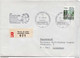 Delcampe - Postal History: Switzerland Registered Cover With Geneve Salon De L'Auto Cancel 1988 And 18 More Covers - Cars