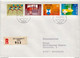 Delcampe - Postal History: Switzerland Registered Cover With Geneve Salon De L'Auto Cancel 1988 And 18 More Covers - Cars