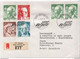 Delcampe - Postal History: Switzerland Registered Cover With Geneve Salon De L'Auto Cancel 1988 And 18 More Covers - Cars