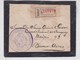 DIRECCION GENERAL BIBLIOTECA MUSEO Y ARCHIVO. RARE ENVELOPPE CIRCULEE 19 21 PARAGUAY A ARGENTINE RECOMMANDE AVEC - BLEUP - Paraguay