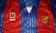 FC BARCELONA- ORIGINAL VINTAGE RARE MATCH WORN SHIRT IN GREAT CONDITION - Uniformes Recordatorios & Misc