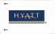 Hyatt Resorts - Hotel Room Key Card - Hotel Keycards