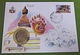 Numisbrief Nepal Münze Briefmarke - Nepal