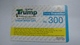 India-TRUMP-prepiad Mobile Card-(21b)-(rs.300)-(7/7/2008)-prepiad Card-used+1 Card Prepiad Free - Indien