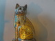 Chat Christofle En Métal Argenté - Collection Lumière D'argent - TBE Env. Hauteur 9 Cm Et 6 A Sa Base - Argenterie