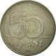 Monnaie, Hongrie, 50 Forint, 2001, Budapest, TTB, Copper-nickel, KM:697 - Hongrie