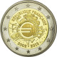 France, 2 Euro, 10 Ans De L'Euro, 2012, SPL, Bi-Metallic, Gadoury:14., KM:1846 - Frankrijk