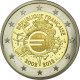 France, 2 Euro, 10 Ans De L'Euro, 2012, SPL, Bi-Metallic, Gadoury:14., KM:1846 - France