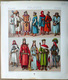 POLOGNE POLAND COSTUMES DECORATION 5 PLANCHES CHROMOLITHOS DOREES  COLOREES COSTUMES MILITAIRES CAVALIERS CIVILS  1888 - Lithographies