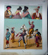 ESPAGNE SPAIN COSTUMES DECORATION 7 PLANCHES CHROMOLITHOS DOREES  COLOREES COSTUMES MILITAIRES FEMMES TAUROMACHIE 1888 - Lithographies