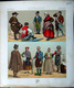 Delcampe - ESPAGNE SPAIN COSTUMES DECORATION 7 PLANCHES CHROMOLITHOS DOREES  COLOREES COSTUMES MILITAIRES FEMMES TAUROMACHIE 1888 - Lithographies