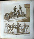 Delcampe - ESPAGNE SPAIN COSTUMES DECORATION 7 PLANCHES CHROMOLITHOS DOREES  COLOREES COSTUMES MILITAIRES FEMMES TAUROMACHIE 1888 - Lithographies