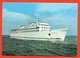 Ferry-boat "Warnemunde". GDR 1971. Postcard New. - Ferries