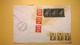 1969 BUSTA AIR MAIL BOLLO UNITED STATES ANNULLO DEARBORN  PER ITALY CON CHIUDI LETTERA - 3c. 1961-... Storia Postale