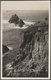 Cliffs, Armed Knight And Longships Lighthouse, Land's End, Cornwall, C.1940s - First & Last House RP Postcard - Land's End