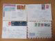 Delcampe - France Vers Canada / Québec - Lot De 40 Enveloppes Timbrées Modernes - Gros Affranchissements Et Timbres Variés - Collections