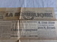 Journal " La République Du Centre " Du 20 Mars 1945 " L'affaire Espagnole " - Autres & Non Classés