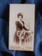 Photo Mini CDV Chamberlin à Paris - Jeune Femme élégante Vers 1895 1900 L403A - Anciennes (Av. 1900)