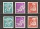 Suisse 1935 - Franchise Avec Et Sans Chiffres - 13A/15A Et 13B/15B - MNH - Dunan - Diaconesse - Petite Soeur Des Pauvres - Franchise