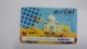 India-ex-cel-recharge Card-(30b)-(rs.300)-(30.6.2005)-(jaipur)-card Used+1 Card Prepiad Free - Indien