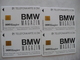 Phonecard Germany K 1393 A-D BMW Magazin Car Set 3000 Ex. - K-Serie : Serie Clienti