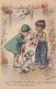 Germaine Bouret. Illustrateur. Enfants  Chien Dog Old Postcard  M.D. Paris. Cipo 1954 - Bouret, Germaine