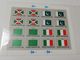 2759) USA BANDIERE FLAGS STAMPS SERIES 4 FOGLIETTI NUOVI - Hojas Completas