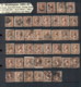 USA 1883 Sc#210 2c Washington Brown Cancel Selection, 8 Scans 350+ - Collections (without Album)