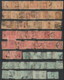 Delcampe - VIC 1860's On Assorted Oddments, Duplicates, Interest For Postmarks, Perforations, Shades & Watermark Varieties,  (fault - Used Stamps