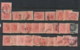 WA 1860's On Assorted Oddments, Duplicates, Interest For Postmarks, Perforations, Shades & Watermark Varieties,  (faults - Gebruikt