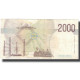 Billet, Italie, 2000 Lire, Undated (1990), KM:115, TTB - 2.000 Lire