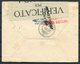 1918 Italy Censor Censura Cover Artiglieria Milano - Marcofilie