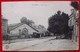 Cpa 18  VIERZON LA RUE GOURDON  Roulotte ,1917 .SOCIETE VIERZONNAISE DE CONSTRUCTION.  CHER . EDITEUR LIBRAIRIE POIVERT - Vierzon