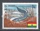 Ghana 1967. Scott #290 (U) African Lungfish * - Ghana (1957-...)